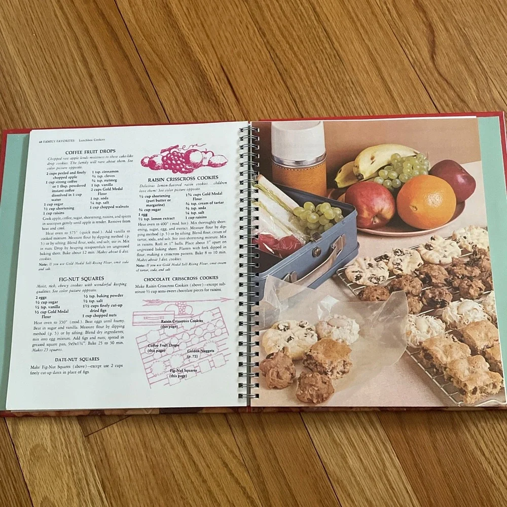 Betty Crocker Cooky Book 2002 Facsimile Edition of 1963 Hardcover Spiral